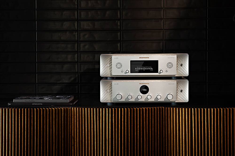 Alt View 17. Marantz - MODEL 30 Integrated Amplifier 200W x2 ch. Sound Master Tuning - Silver Gold.