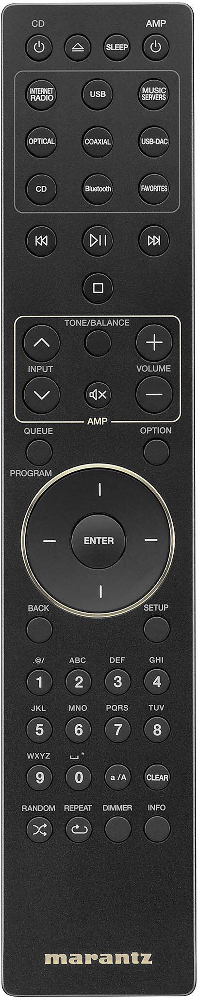 Alt View 15. Marantz - MODEL 30 Integrated Amplifier 200W x2 ch. Sound Master Tuning - Black.