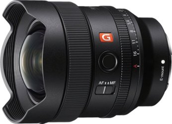 FE 14mm F1.8 GM Full-frame Large-aperture Wide Angle Prime G Master Lens for Sony Alpha E-mount Cameras - Black - Front_Zoom
