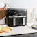 Alt View 16. Bella Pro Series - 8-qt. Digital Air Fryer with Dual Baskets - Matte Black.