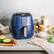 Alt View 11. Bella Pro Series - 4-qt. Digital Air Fryer - Matte Ink Blue.