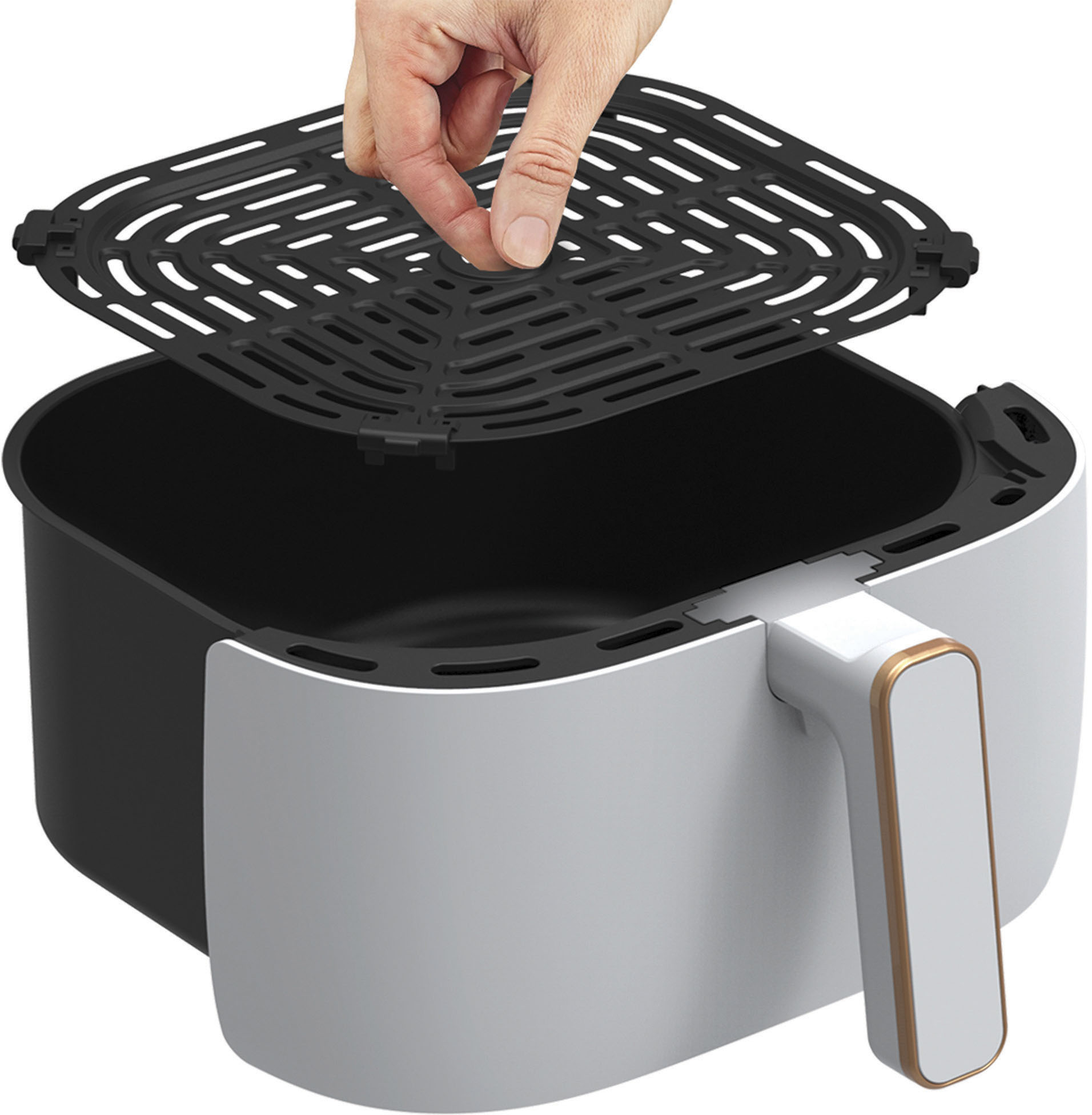 Bella Pro Series 6-qt. Digital Air Fryer with Stainless Finish Stainless  Steel 90131 - Best Buy