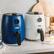 Alt View 15. Bella Pro Series - 2-qt. Analog Air Fryer - Matte Ink Blue.