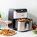 Alt View 18. Bella Pro Series - 6-qt. Digital Air Fryer with Stainless Finish - Stainless Steel.