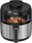 Alt View 11. Bella Pro Series - 5.3-qt. Digital Air Fryer with Viewing Window - Stainless Steel.