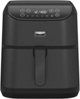 Bella Pro Series - 6-qt. Digital Air Fryer with Stainless Finish - Black Stainless Steel - Alt_View_Zoom_11