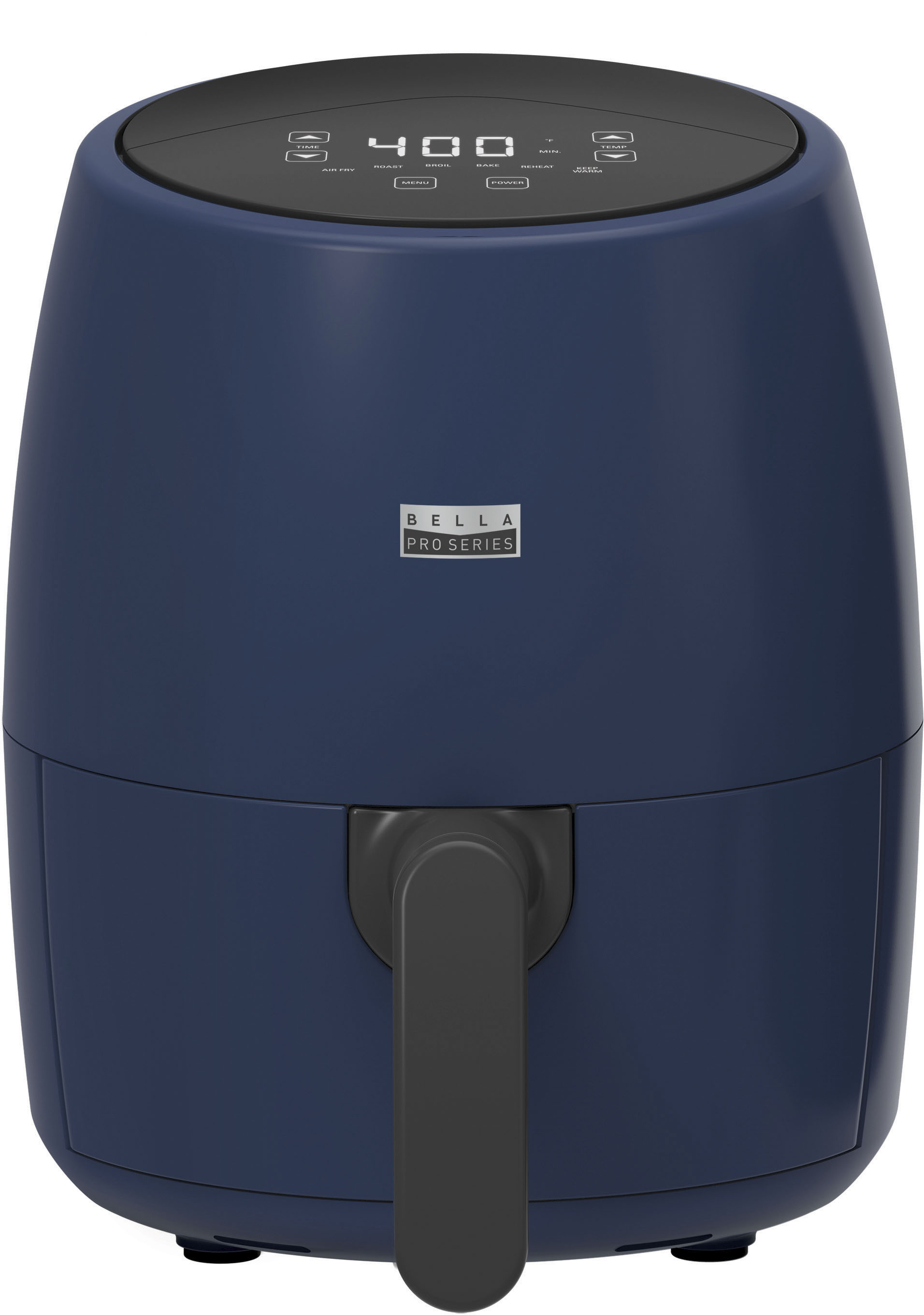 Bella Pro Series - 2-qt. Digital Air Fryer - Matte Ink Blue