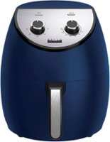 Bella Pro Series - 4.2-qt. Analog Air Fryer with Matte Finish - Matte Ink Blue - Angle_Zoom