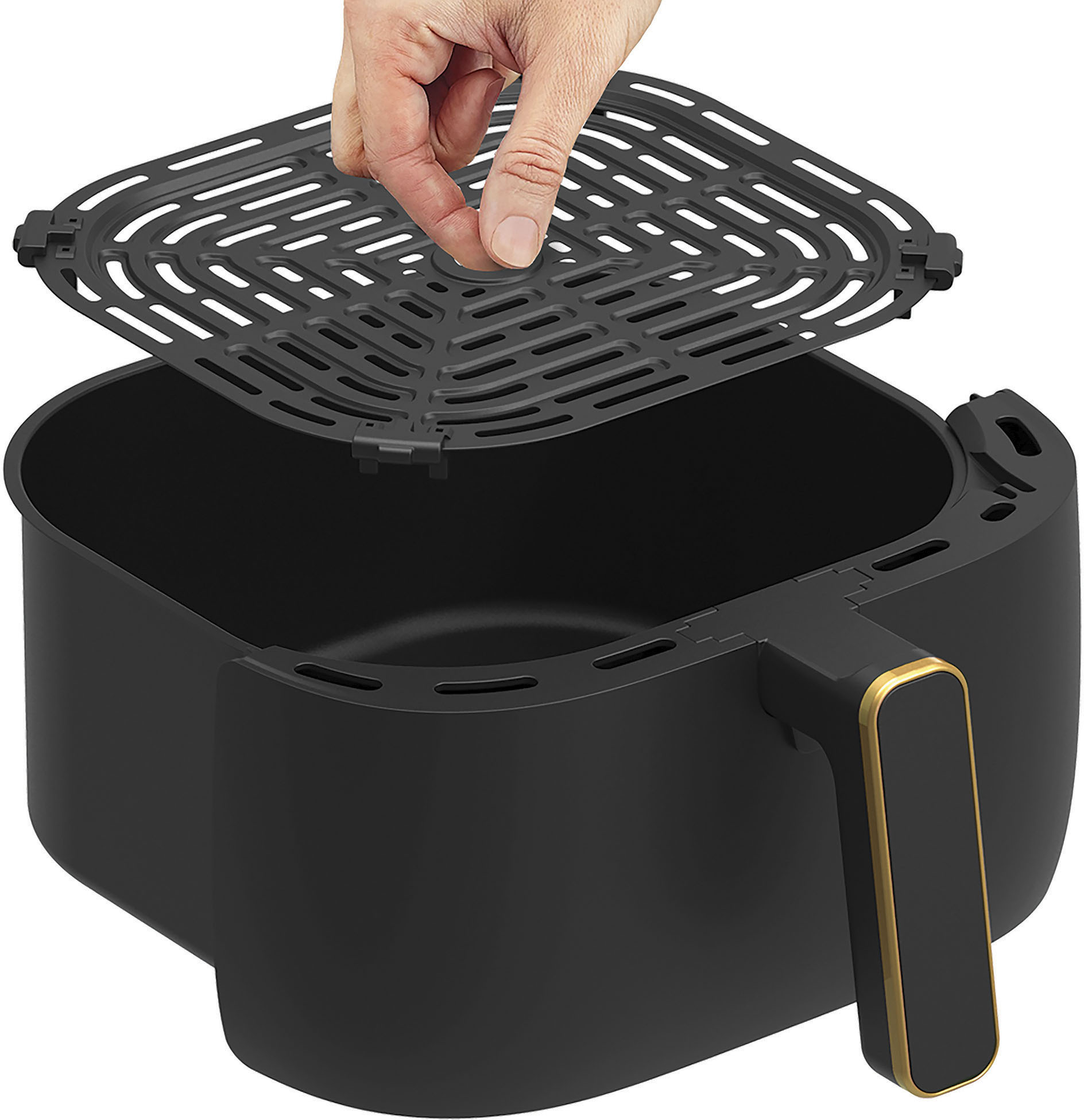Best Buy: Bella Pro Series 8-qt. Digital Air Fryer with Dual Baskets Matte  Black 90135