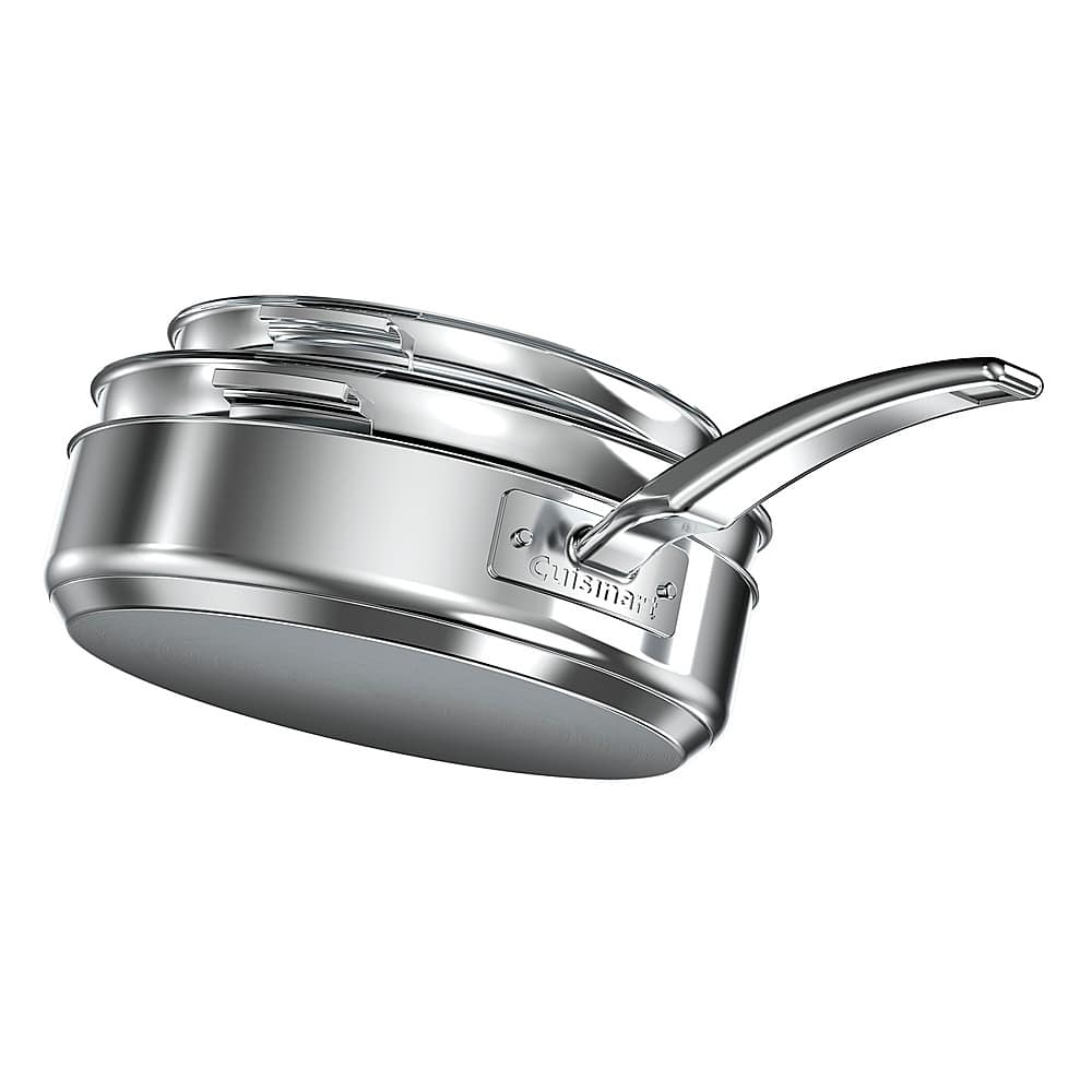 Alt View 15. Cuisinart - Smartnest 11-Piece Cookware Set - Stainless Steel.