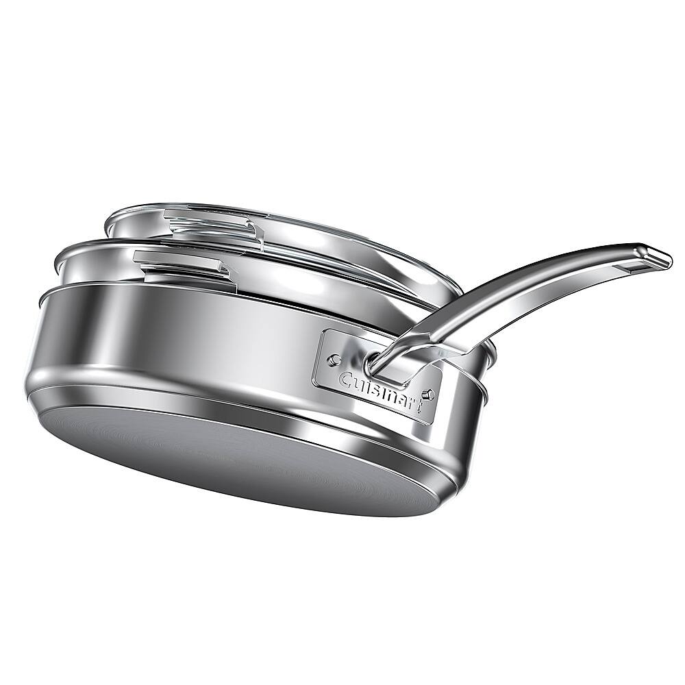 Alt View 16. Cuisinart - Smartnest 11-Piece Cookware Set - Stainless Steel.