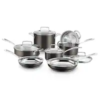Cuisinart - 11-Piece Cookware Set - Black - Alt_View_Zoom_11