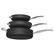 Alt View 12. Cuisinart - Smartnest Hard Anodized Non-stick 11 Piece Cookware Set - Black.