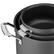 Alt View 13. Cuisinart - Smartnest Hard Anodized Non-stick 11 Piece Cookware Set - Black.
