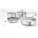 Alt View 11. Cuisinart - Forever Stainless Collection 11-Piece Cookware Set - Stainless Steel.