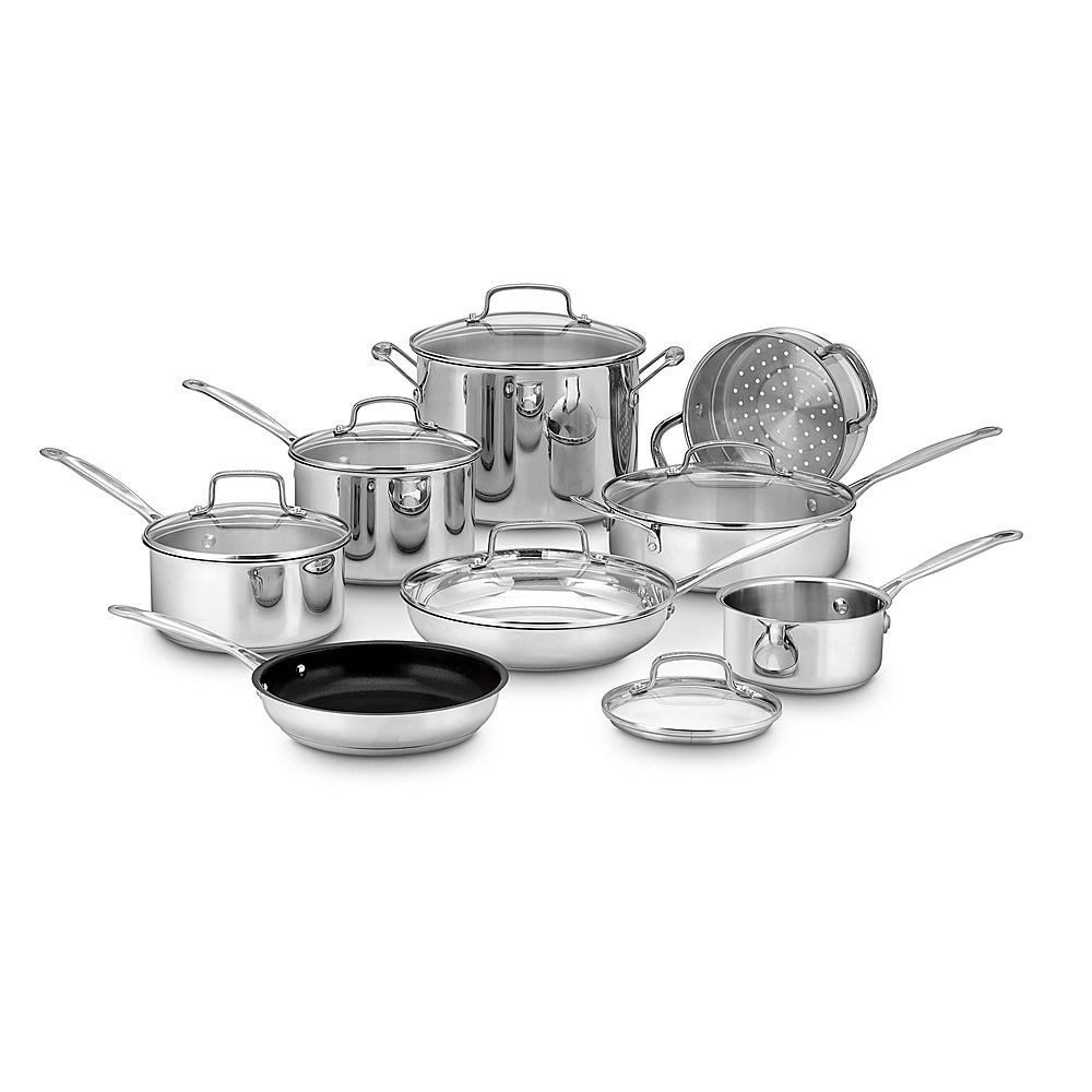Cuisinart - Chef's Classic Stainless 14 Piece Set - Stainless Steel