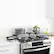 Alt View 12. Cuisinart - Chef's Classic Hard Anodized 14 Piece Set - Black.