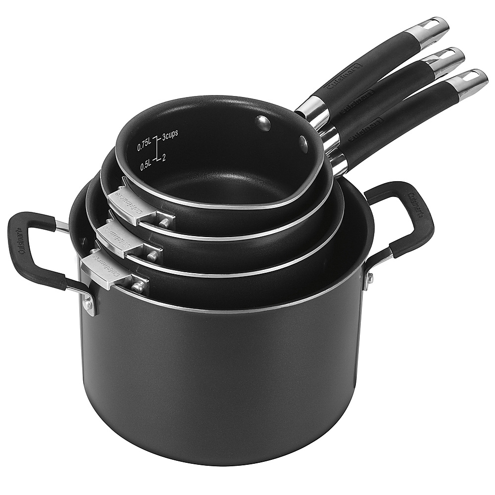 Rent to own Cuisinart - P59BC-11BK 11-Piece Cookware Set - Black