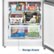 Alt View Zoom 17. Insignia™ - 11.5 Cu. Ft. Bottom Mount Refrigerator - Stainless steel.