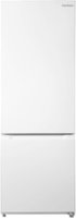 Insignia™ - 11.5 Cu. Ft. Bottom Mount Refrigerator with ENERGY STAR Certification - White - Front_Zoom