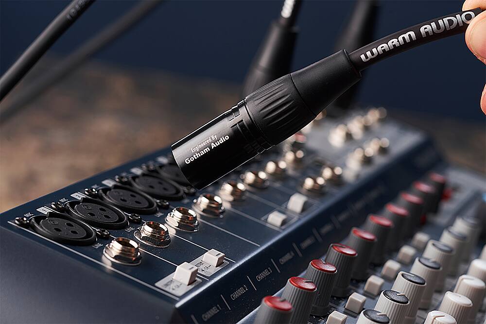 Left. Warm Audio - Pro Series 20' XLR Instrument Cable - Black.