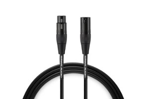Warm Audio - Pro Series 10' XLR Instrument Cable - Black - Front_Zoom