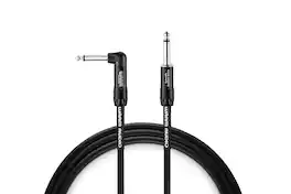 Warm Audio - Pro Series 10' TS Instrument Cable - Black/Silver