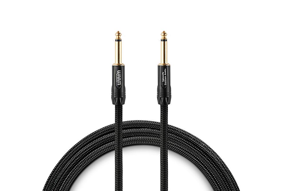 Front. Warm Audio - Premier Series 18' Instrument Cable - Black & Gold.