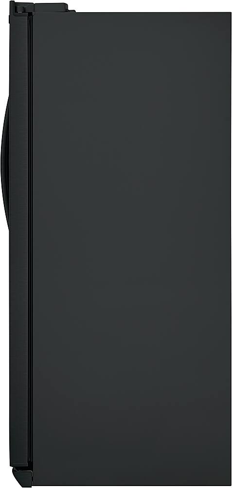 Alt View 20. Frigidaire - Gallery 25.6 Cu. Ft. Side-by-Side Refrigerator - Smudge-Proof® Black Stainless Steel.