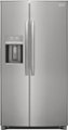 Front Zoom. Frigidaire - Gallery 25.6 Cu. Ft. Side-by-Side Refrigerator - Stainless steel.