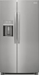 Front. Frigidaire - Gallery 25.6 Cu. Ft. Side-by-Side Refrigerator - Stainless Steel.
