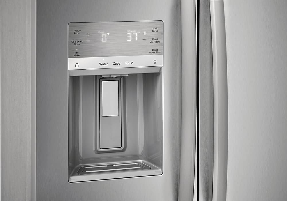 Alt View 15. Frigidaire - Gallery 25.6 Cu. Ft. Side-by-Side Refrigerator - Smudge-Proof® Stainless Steel.