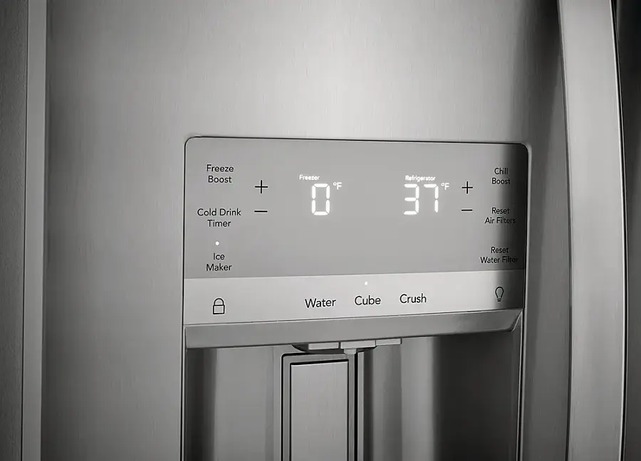 Alt View 16. Frigidaire - Gallery 25.6 Cu. Ft. Side-by-Side Refrigerator - Smudge-Proof® Stainless Steel.