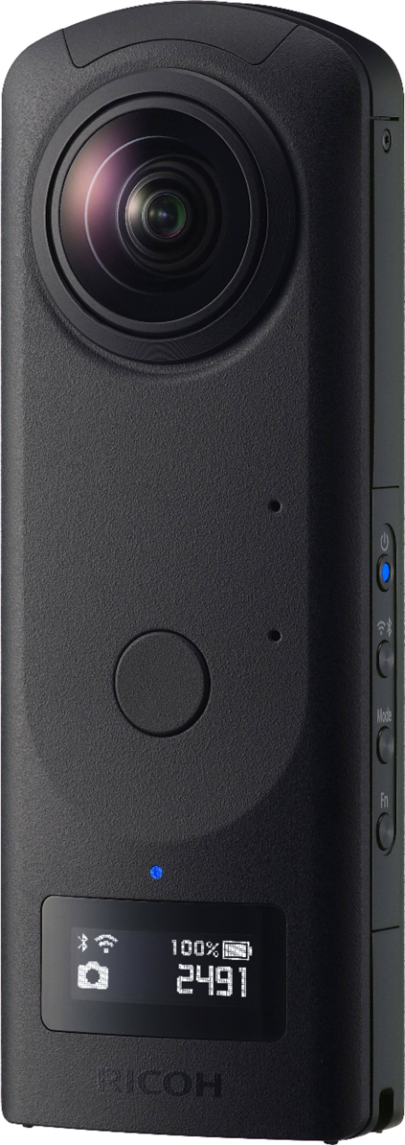 Left. Ricoh - THETA Z1 360 Degree 4K Video 23.0 Megapixel Digital Camera - Black.