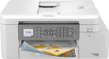 Brother - INKvestment Tank MFC-J4335DW Wireless All-in-One Inkjet Printer with up to 1-Year of Ink In-box - Front_Zoom