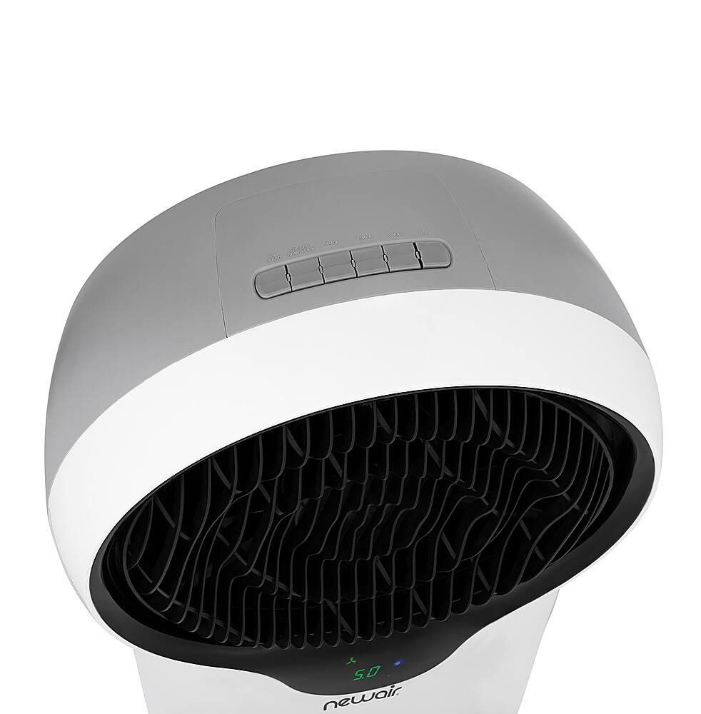 Alt View 18. NewAir - 470 CFM Evaporative Air Cooler and Cooling Fan with CycloneCirculation - White.