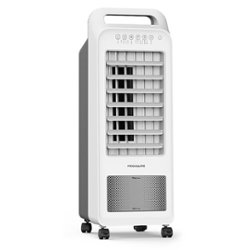 Frigidaire - Personal 2-in-1 250 CFM Evaporative Air Cooler and Fan - White - Front_Zoom