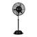 Alt View 24. NewAir - 7500 CFM Pedestal Misting Fan with Adjustable Mist Settings - Black.
