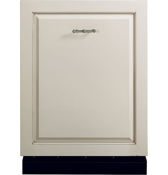 Front. GE - Top Control Built-In Stainless Steel Tub Dishwasher with Sanitize Cycle, 51 dba - Custom Panel Ready.