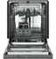 Alt View 11. GE - Top Control Built-In Stainless Steel Tub Dishwasher with Sanitize Cycle, 51 dba - Custom Panel Ready.