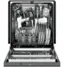 Alt View 12. GE - Top Control Built-In Stainless Steel Tub Dishwasher with Sanitize Cycle, 51 dba - Custom Panel Ready.