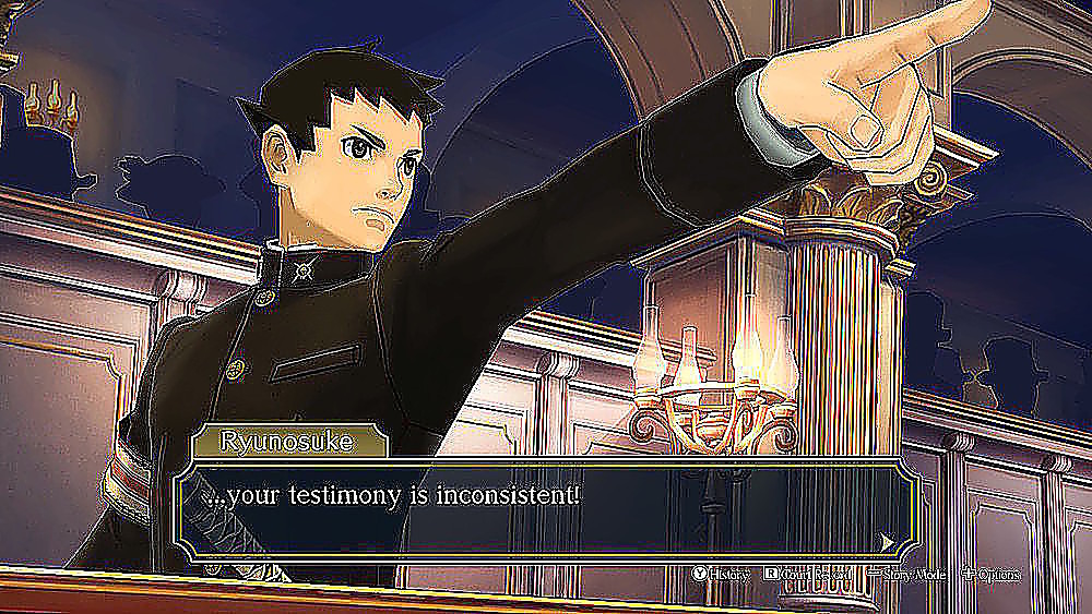 Zoom in on Alt View Zoom 11. The Great Ace Attorney Chronicles - Nintendo Switch.