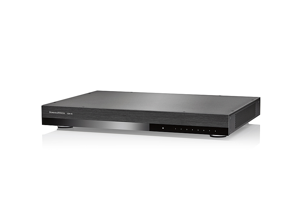 Angle. Bowers & Wilkins - 16 Channel, 8 Room Amplifier - Black.