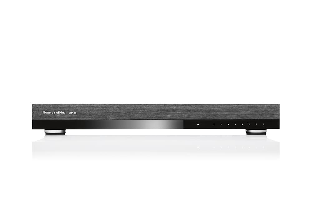 Bowers & Wilkins - 16 Channel, 8 Room Amplifier - Black - Front_Zoom