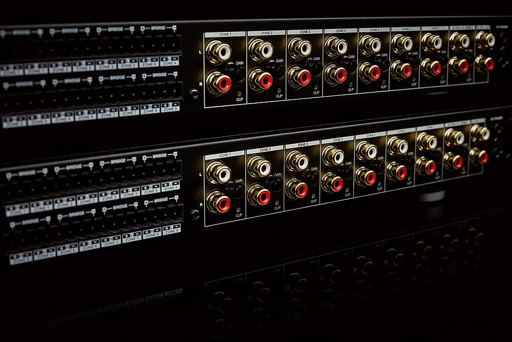 Alt View 14. Bowers & Wilkins - 16 Channel, 8 Room Amplifier - Black.