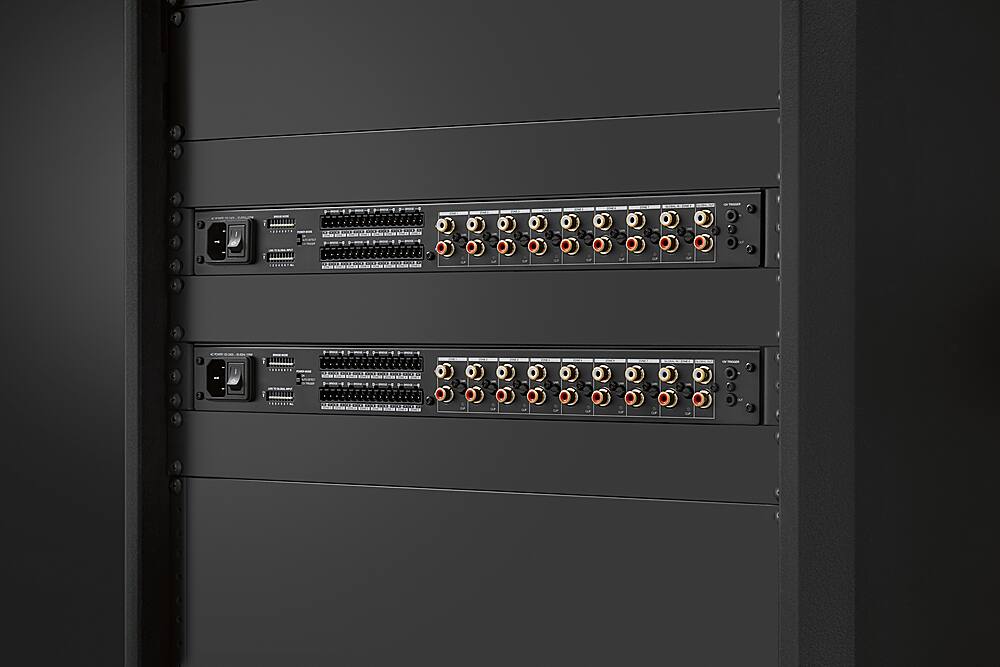 Alt View 15. Bowers & Wilkins - 16 Channel, 8 Room Amplifier - Black.