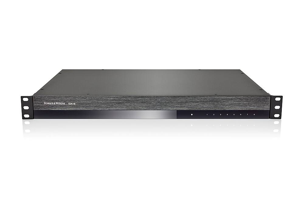 Left. Bowers & Wilkins - 16 Channel, 8 Room Amplifier - Black.