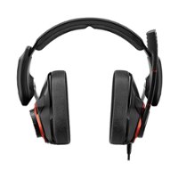 EPOS - GSP 600 Wired Gaming Headset for PC, PS5, PS4, Xbox Series X, Xbox One, Nintendo Switch, Mac - Black/Red - Front_Zoom