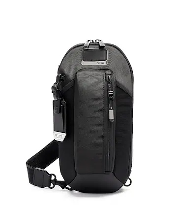 Front. TUMI - Alpha Bravo Esports Pro Sling - Black.