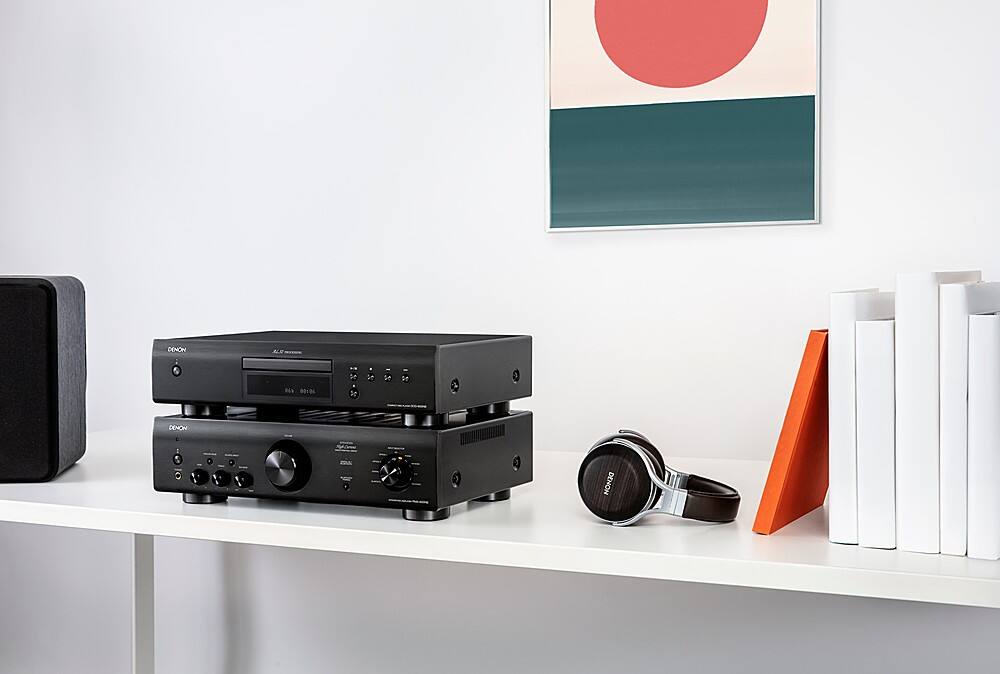 Alt View 17. Denon - CD Player - Black.